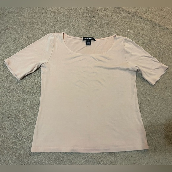 Ellen Tracy Pale Pink Top size XS - Picture 1 of 7